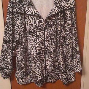 Kim Rodgers animal print jacket